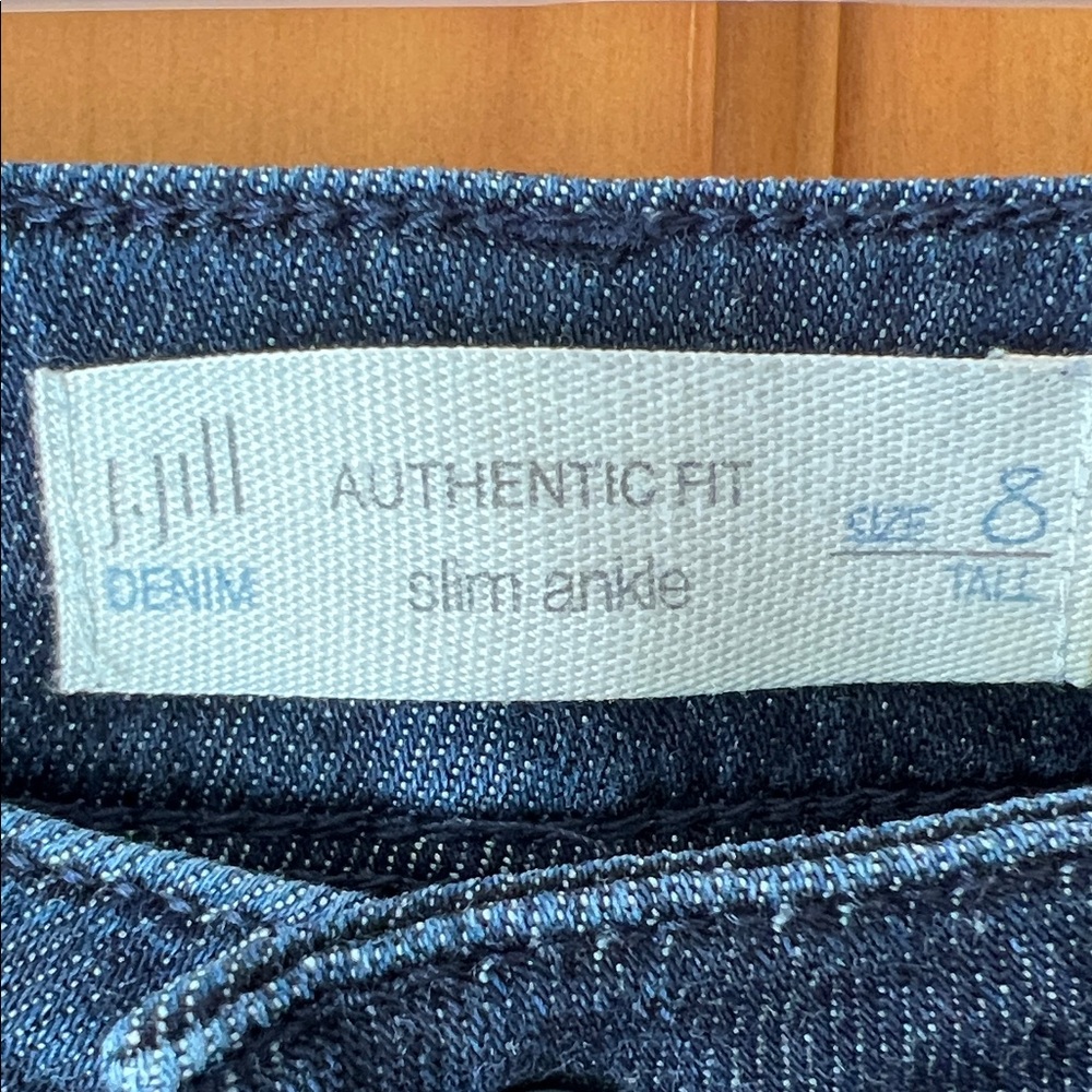 J. Jill Floral Embroidered Jeans - Picture 2 of 6